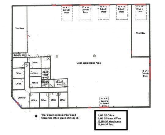 14280 James Rd, Rogers, MN à louer Plan d’étage– Image 1 sur 7