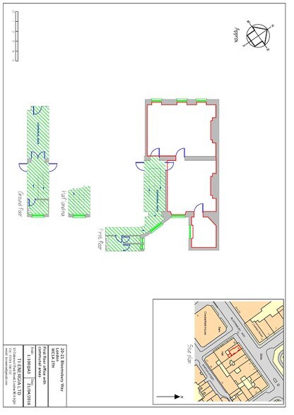 20-21 Bloomsbury Way, Londres à louer - Plan d’étage – Image 2 sur 11
