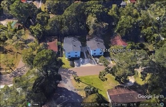1616 W 36th St, Jacksonville, FL - VUE AÉRIENNE  vue de carte