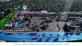 Plus de détails pour 5205-5243 Elkhorn Blvd, Sacramento, CA - Local commercial à louer