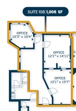 120 N Victory Blvd, Burbank, CA à louer Plan d’étage– Image 1 sur 6
