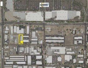 1832-1840 E 3rd St, Tempe, AZ - Vue aérienne vue de carte