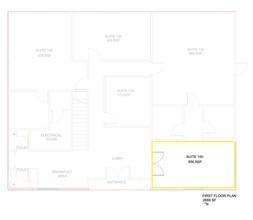 1721-1725 E Southlake Blvd, Southlake, TX à louer Plan d’étage– Image 1 sur 1