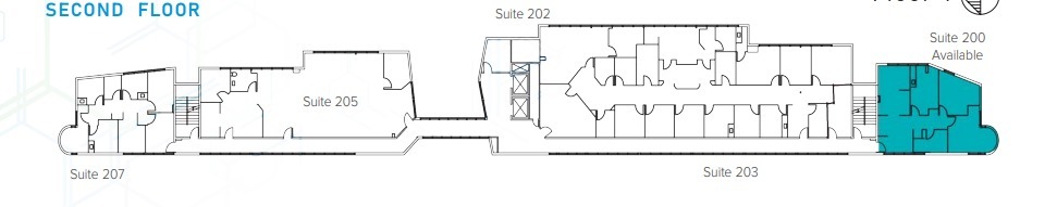 3444 Kearny Villa Rd, San Diego, CA à louer Plan d’étage– Image 1 sur 1