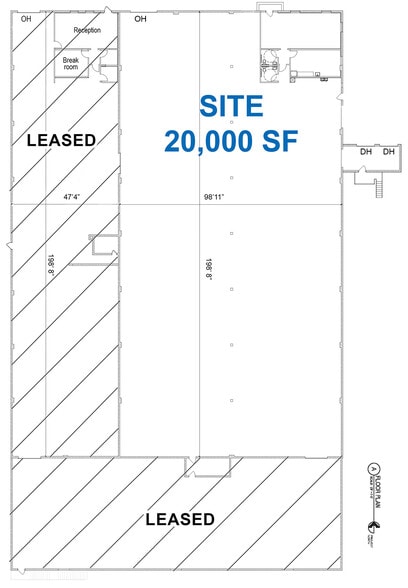 416 NE 48th St, Oklahoma City, OK à louer - Plan d’étage – Image 3 sur 4
