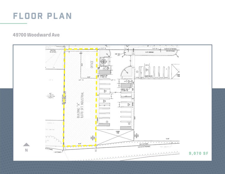 49700-49730 Woodward ave, Pontiac, MI à louer - Photo de l’immeuble – Image 2 sur 3