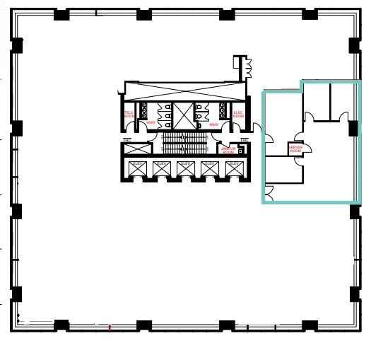 2 Bloor St W, Toronto, ON à louer Plan d’étage– Image 1 sur 1
