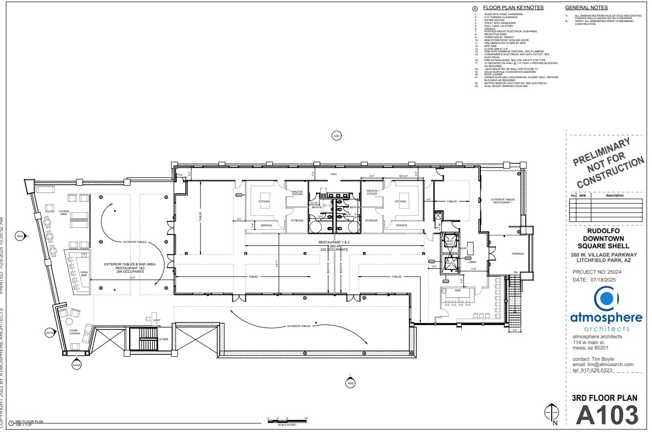 N Litchfield Rd & W Village Pkwy, Litchfield Park, AZ à louer Plan d’étage– Image 1 sur 1