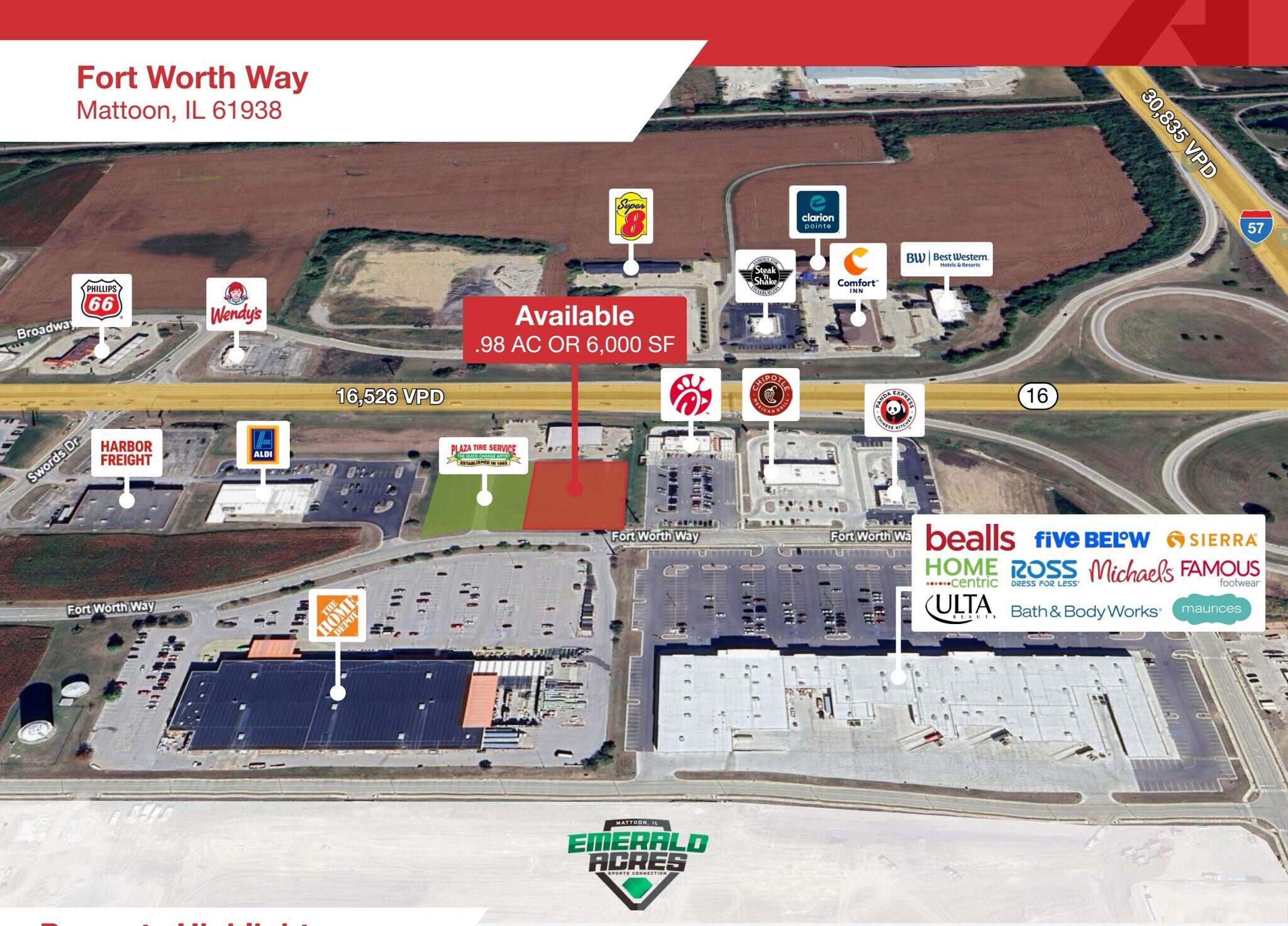 Fort Worth Way, Mattoon, IL à louer Photo de l’immeuble– Image 1 sur 7