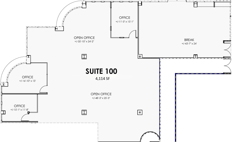 220 Campus Ln, Fairfield, CA à louer Plan d’étage type– Image 1 sur 1