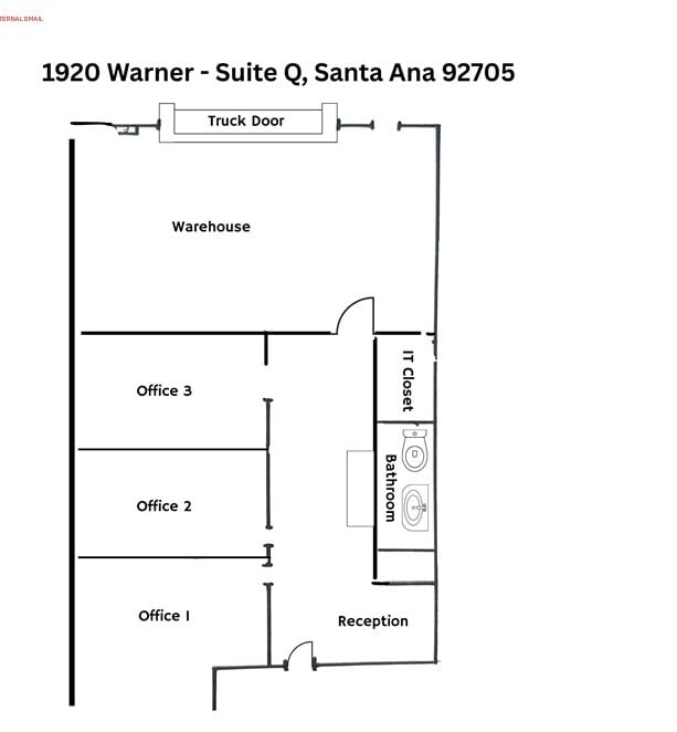 1920 E Warner Ave, Santa Ana, CA à louer Photo intérieure– Image 1 sur 1