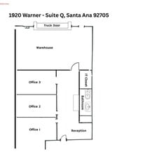 1920 E Warner Ave, Santa Ana, CA à louer Photo intérieure– Image 1 sur 1