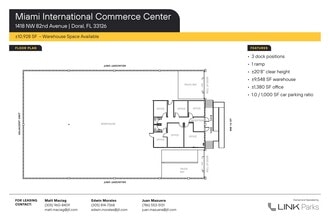 7950-7966 NW 14th St, Miami, FL à louer Plan de site– Image 1 sur 1