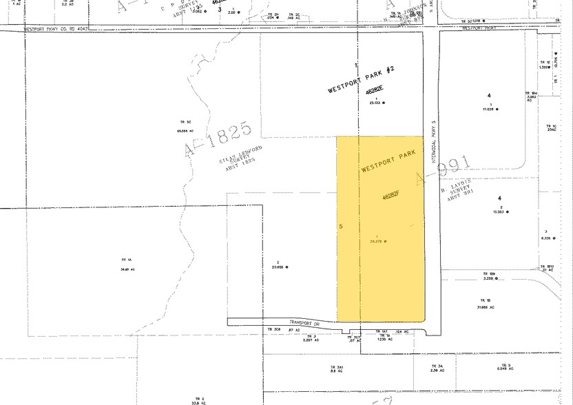 120 Intermodal Pky, Haslet, TX à louer - Plan cadastral – Image 2 sur 7