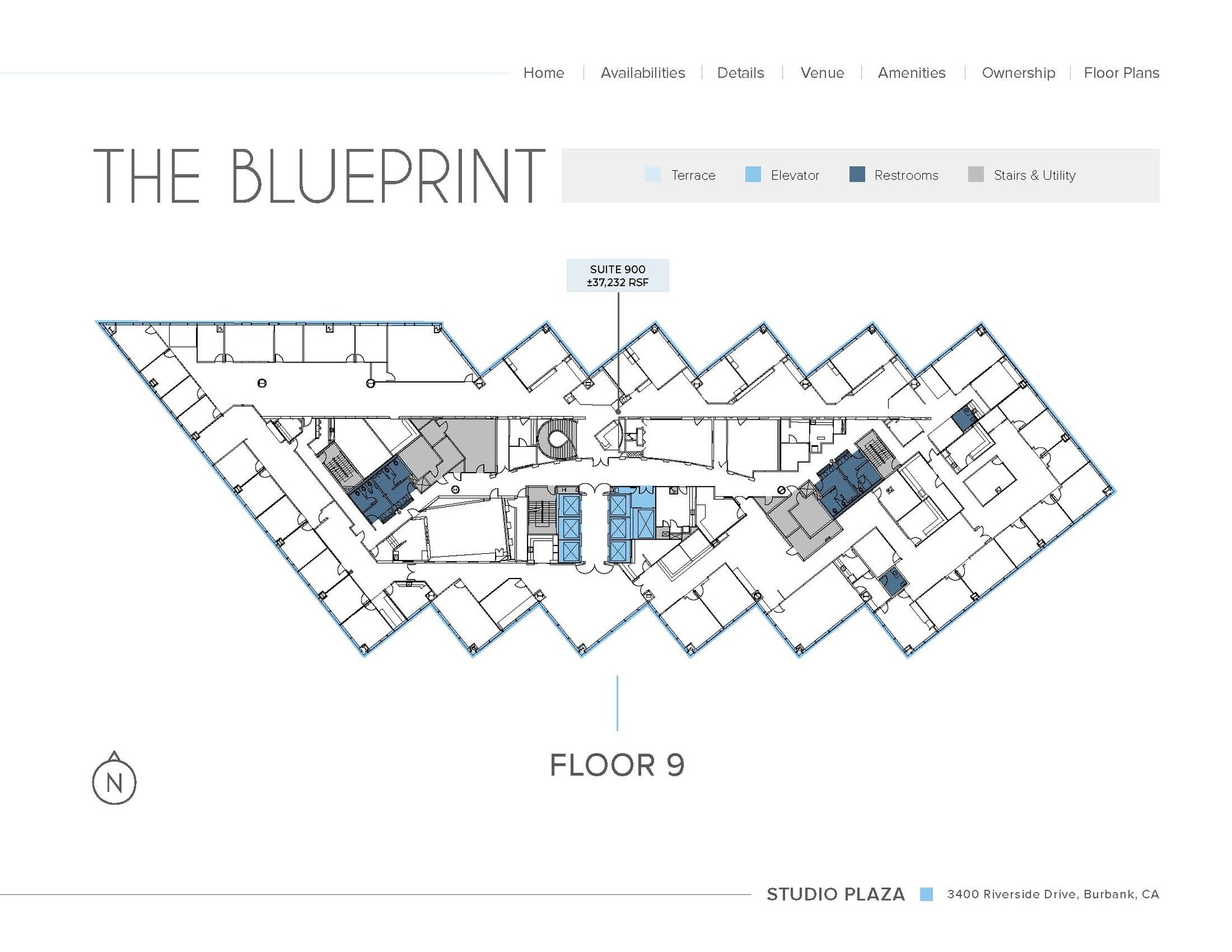 3400 W Riverside Dr, Burbank, CA à louer Plan d’étage– Image 1 sur 1