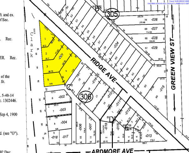 5920 N Ridge Ave, Chicago, IL à louer - Plan cadastral – Image 2 sur 13