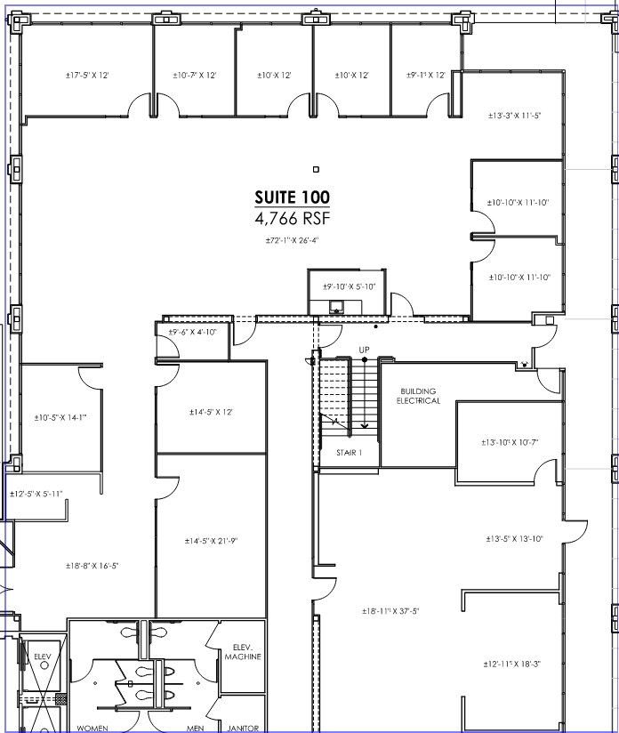 1 Harbor Ctr, Suisun City, CA à louer Plan d’étage– Image 1 sur 1
