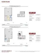 450 S Cemetery St, Norcross, GA à louer Plan d’étage– Image 2 sur 2