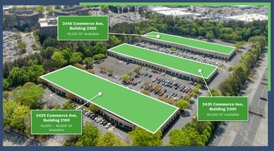 2435 Commerce Ave, Duluth, GA à louer Aérien– Image 2 sur 2