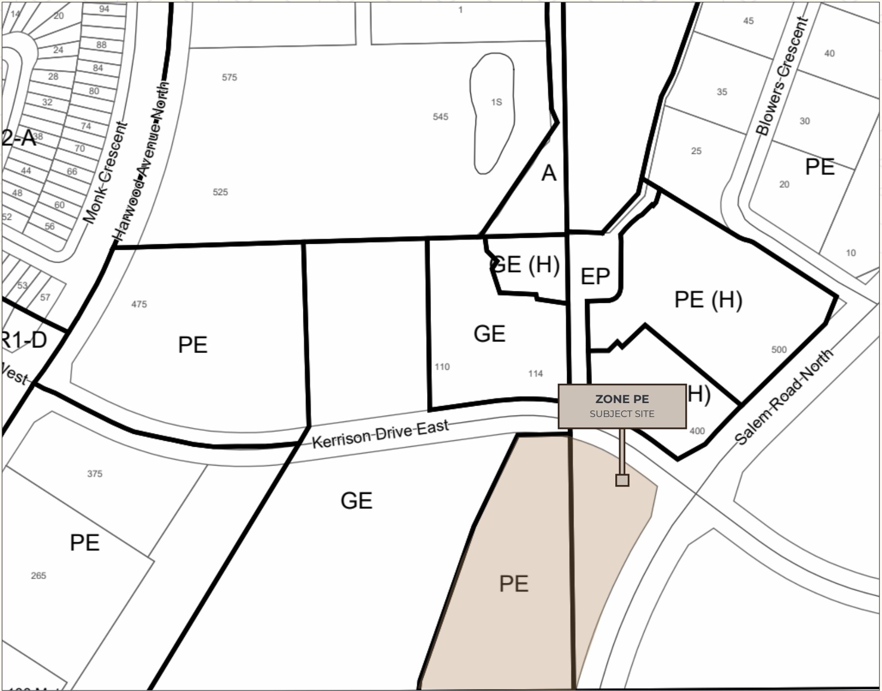 800 Salem Rd N, Ajax, ON à louer Plan cadastral– Image 1 sur 4