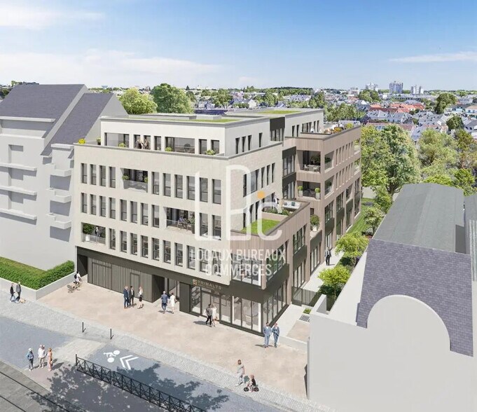 Bureau dans Nantes à louer - Photo de l’immeuble – Image 3 sur 5