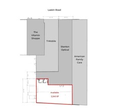 1701-1713 Laskin Rd, Virginia Beach, VA à louer Plan d’étage– Image 1 sur 1
