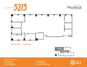 5215 Old Orchard Rd, Skokie, IL à louer Plan d’étage– Image 1 sur 1