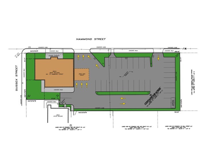 13 Hammond St, Port Jervis, NY à louer - Plan de site – Image 2 sur 2