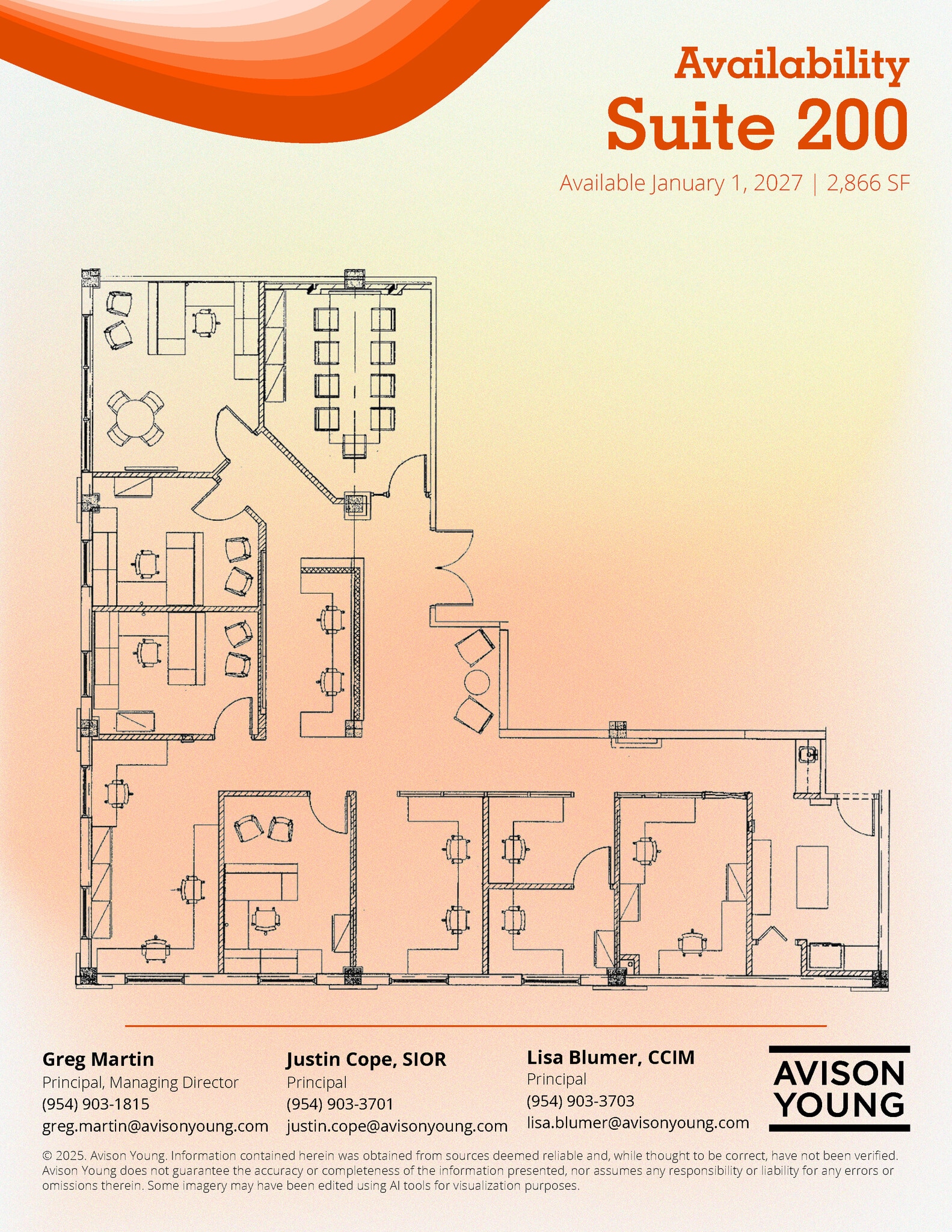 301 E Las Olas Blvd, Fort Lauderdale, FL à louer Plan d’étage– Image 1 sur 1
