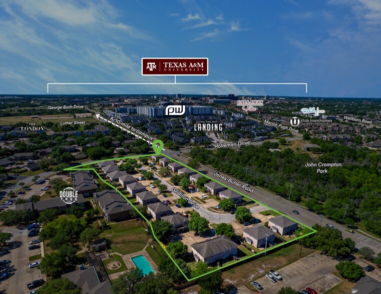 1101-1103 Gridiron Dr, College Station, TX à vendre - Photo principale – Image 1 sur 34
