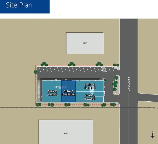 4551 Grissom St, Bakersfield, CA à louer - Plan de site – Image 2 sur 3