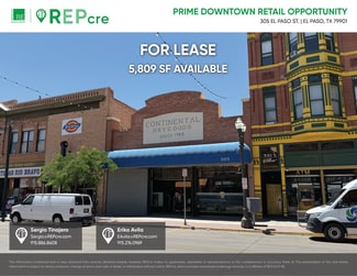 Plus de détails pour 305 S El Paso St, El Paso, TX - Local commercial à louer
