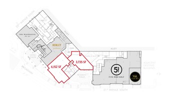 905 20th Ave S, Nashville, TN à louer Plan de site– Image 1 sur 1