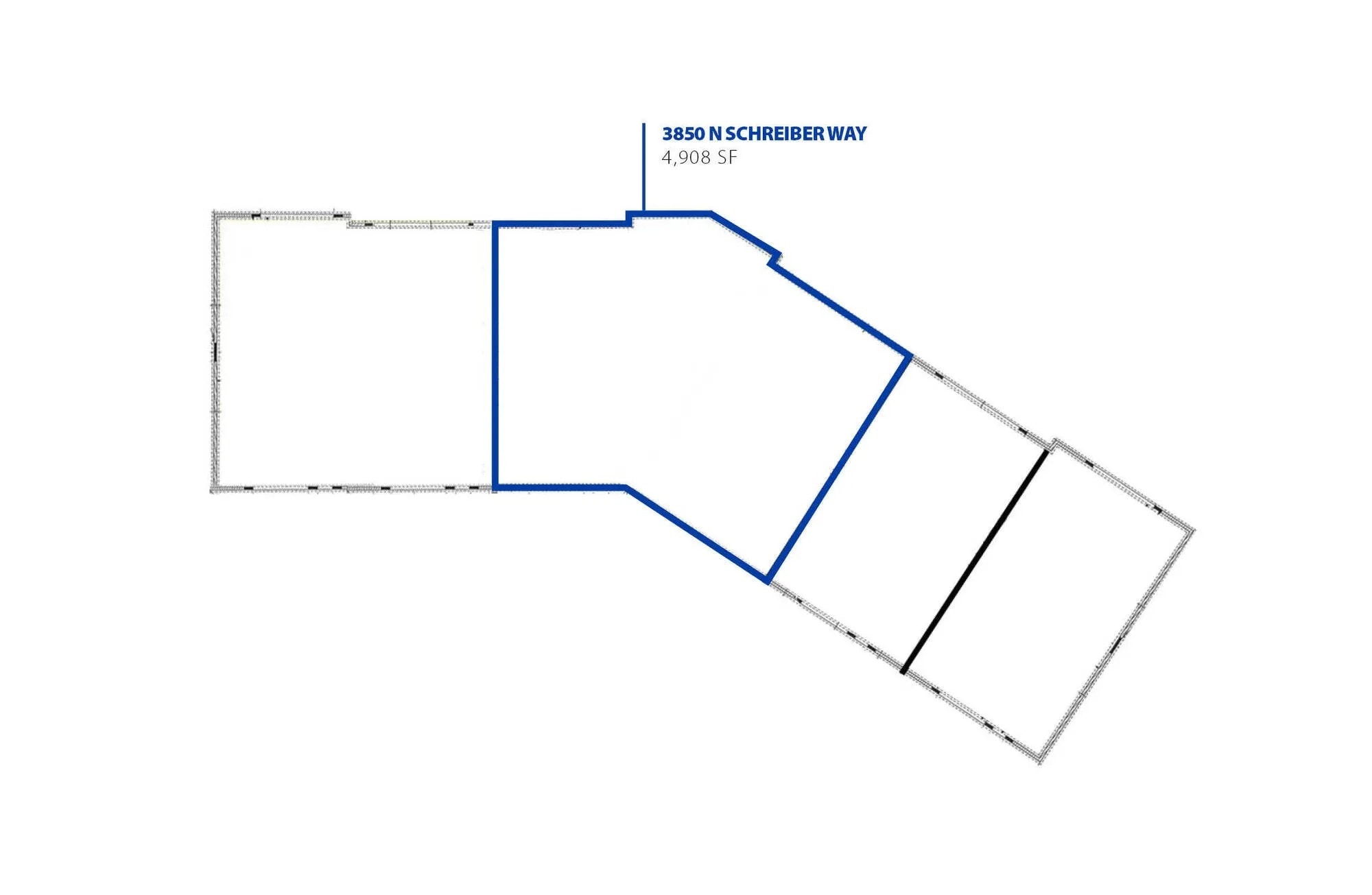 3846-3856 N Schreiber Way, Coeur d'Alene, ID à louer Plan d’étage– Image 1 sur 1