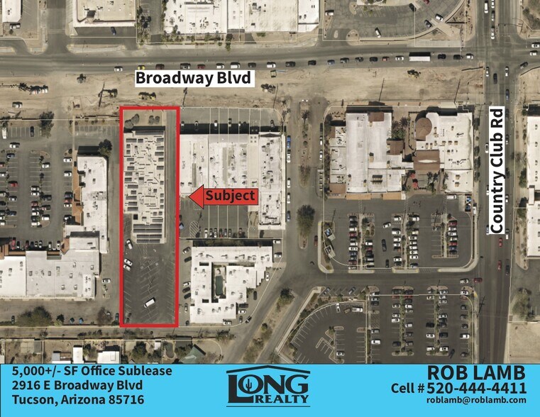 2916 E Broadway Blvd, Tucson, AZ à louer - Photo de l’immeuble – Image 3 sur 17