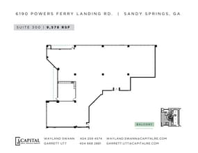 6190 Powers Ferry Landing Rd, Atlanta, GA à louer Plan d’étage– Image 1 sur 1