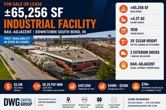 Plus de détails pour 301 E Sample St, South Bend, IN - Industriel/Logistique à louer