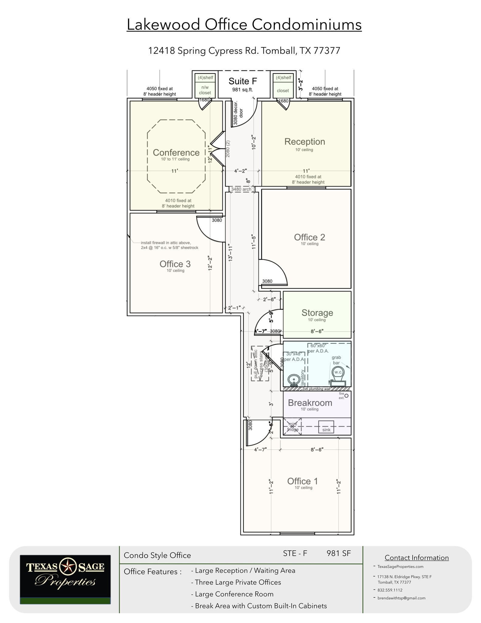12410 Spring Cypress Rd, Tomball, TX à louer Photo de l’immeuble– Image 1 sur 1