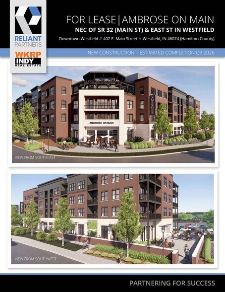 402 E. Main Street, Westfield, IN à louer - Photo de l’immeuble – Image 1 sur 5