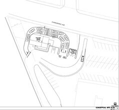 2863-2867 S Kinnickinnic Ave, Milwaukee, WI à louer Plan de site– Image 2 sur 2