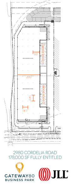 2980 Cordelia Rd, Fairfield, CA à louer - Plan de site – Image 2 sur 2