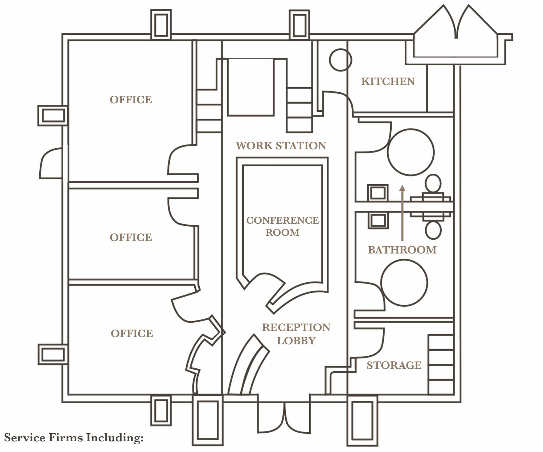 2173 E Warner Rd, Tempe, AZ à louer Plan d’étage– Image 1 sur 1