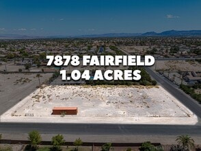 7878 Fairfield Ave, Las Vegas, NV - VUE AÉRIENNE  vue de carte - Image1