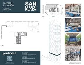 5847 San Felipe St, Houston, TX à louer Plan d’étage– Image 2 sur 2