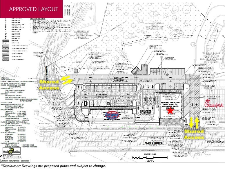 1030 Floyd Dr, Charleston, SC à louer - Photo de l’immeuble – Image 3 sur 5