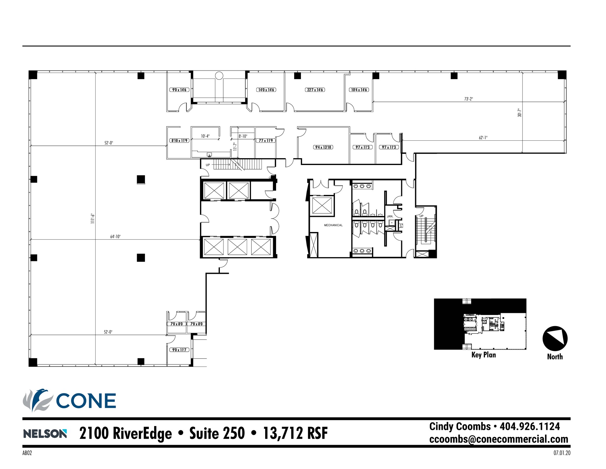 2100 Riveredge Pky NW, Atlanta, GA à louer Plan d’étage– Image 1 sur 1