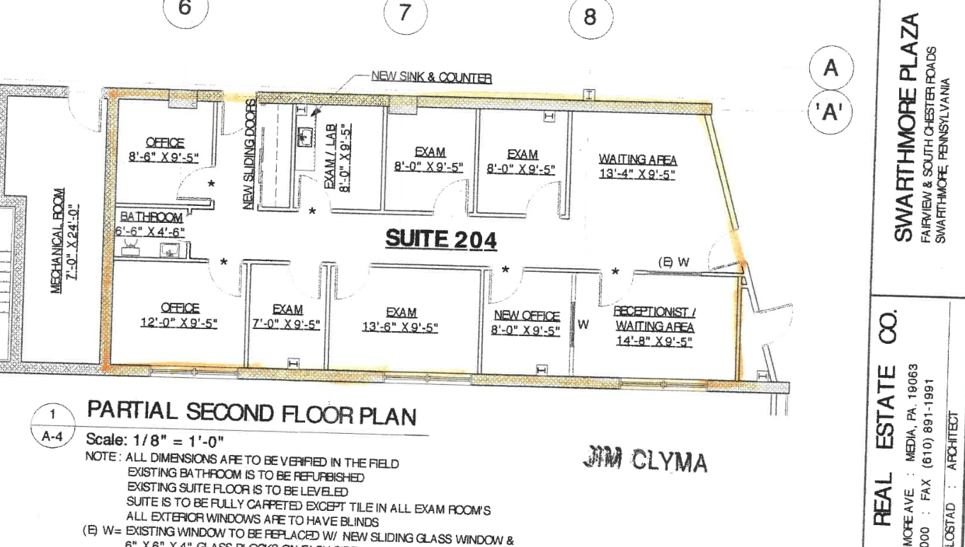 630 Fairview Rd, Swarthmore, PA à louer Plan d’étage– Image 1 sur 1