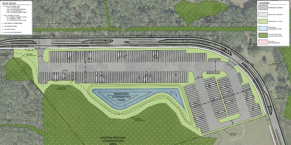 0 Henderson Way, Plant City, FL à louer - Plan de site – Image 2 sur 3