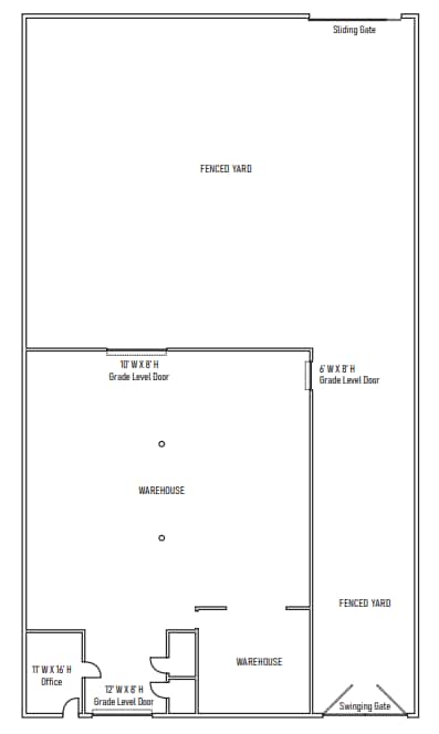4430 Vandever Ave, San Diego, CA à louer Plan d’étage– Image 1 sur 1