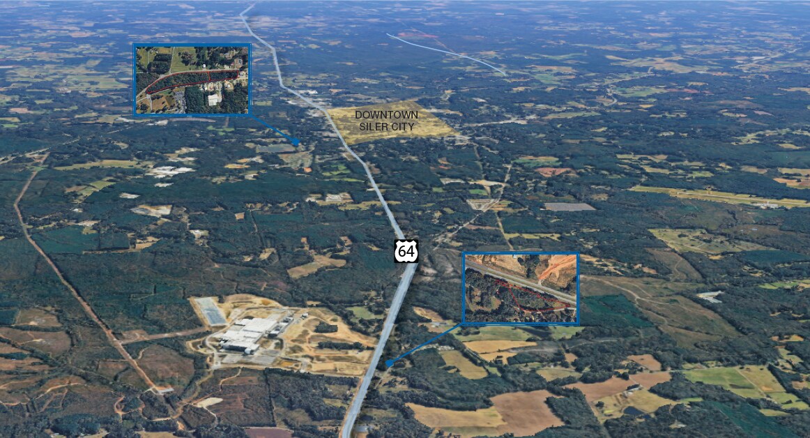 Siler City Land Portfolio portefeuille de 3 biens à vendre sur LoopNet.fr Photo de l’immeuble– Image 1 sur 2